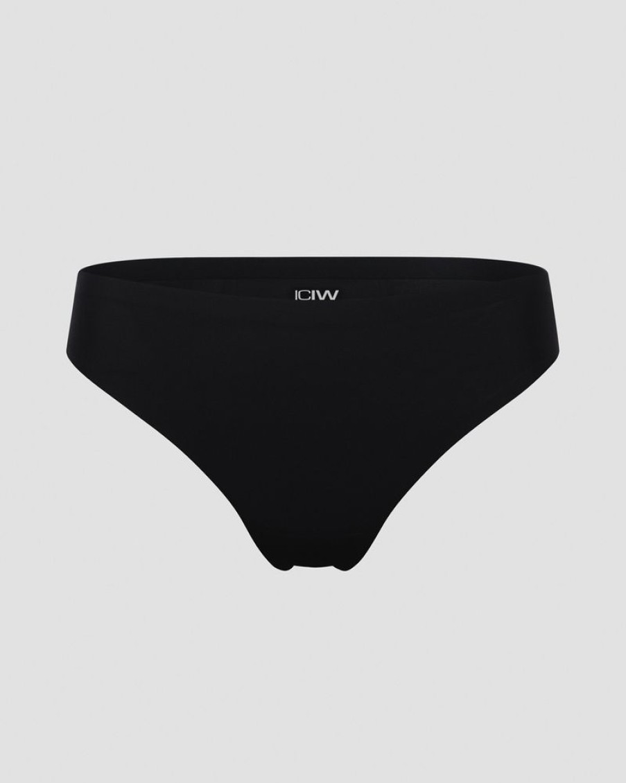 Damer ICIW Undertoj | Invisible Thong Black