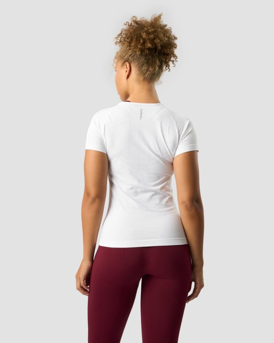 Damer ICIW Seamless Traeningstoj | Everyday Seamless T-Shirt White