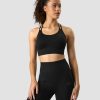 Damer ICIW Sports-Bh'Er | Define Seamless Sports Bra Black/Black