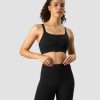 Damer ICIW Sports-Bh'Er | Ultimate Training Zipper Sports Bra Black