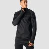 Herrer ICIW Langaermede Trojer | Training Club 1/4 Zip Long Sleeve Black