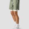 Herrer ICIW Shorts | Stride 2-In-1 Shorts Men Sea Green