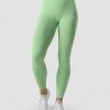 Damer ICIW Tights & Leggings | Ribbed Define Seamless Tights Spring Green