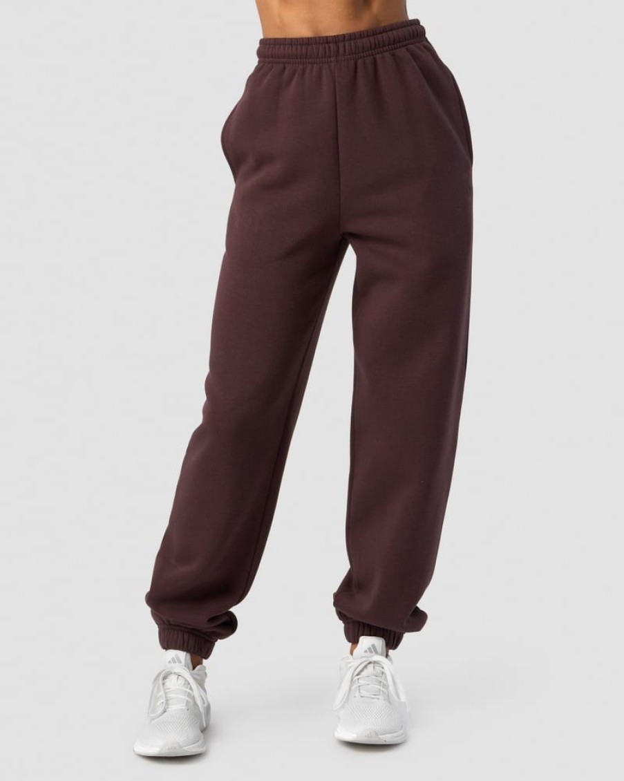 Damer ICIW Joggingbukser | Everyday Sweatpants Wmn Burgundy