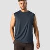 Herrer ICIW T-Shirts | Stride Sleeveless T-Shirt Men Navy