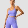 Damer ICIW Sports-Bh'Er | Ribbed Define Seamless Sports Bra Dk Lavender