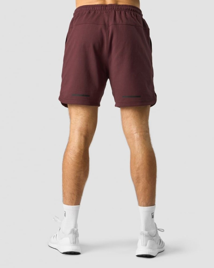 Herrer ICIW Shorts | Stride Sweat Shorts Men Burgundy