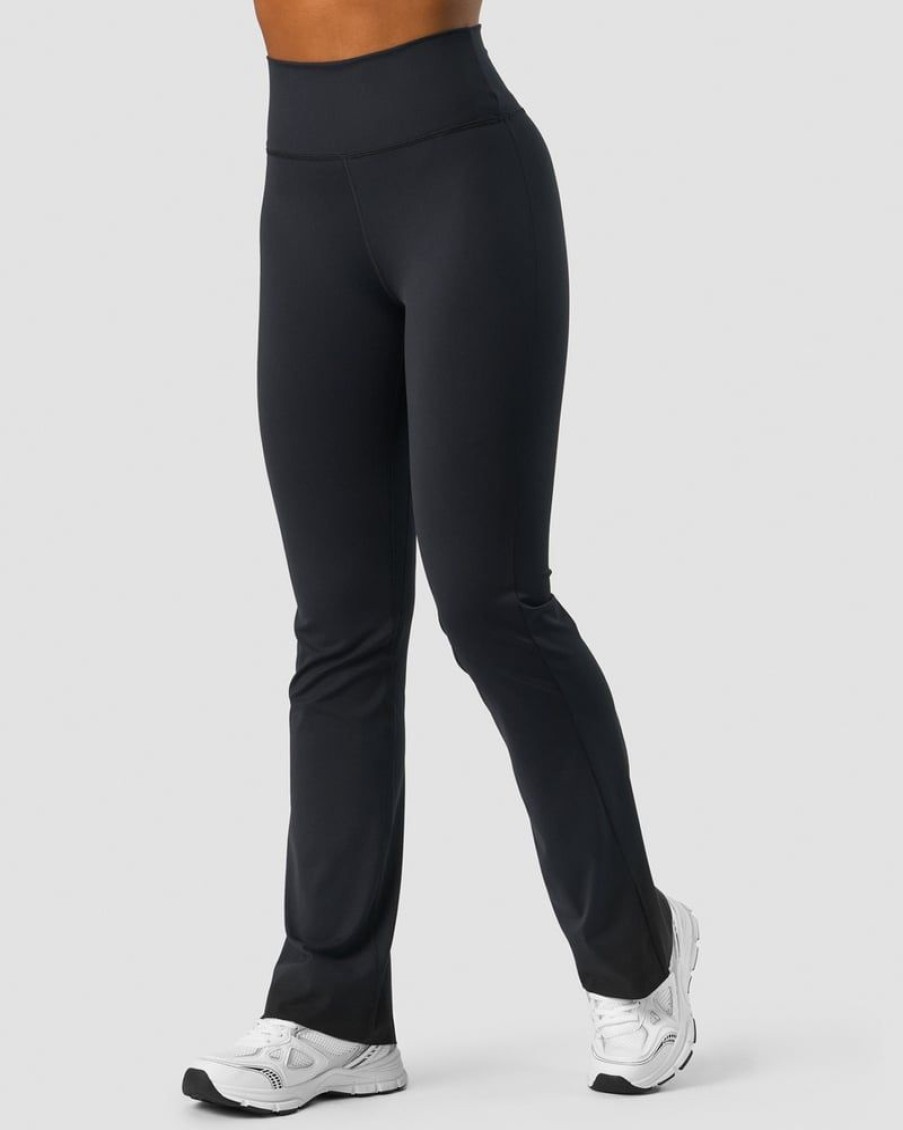 Damer ICIW Tights & Leggings | Nimble Flared Tights Black