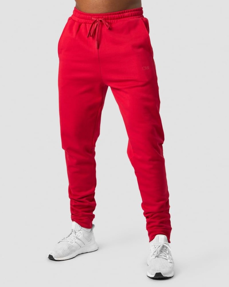 Herrer ICIW Bukser | Training Club Sweat Pants Men Red