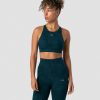 Damer ICIW Sports-Bh'Er | Camo Seamless Sports Bra Dk Teal