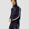 Herrer ICIW Langaermede Trojer | Track Zip Jacket Navy Men