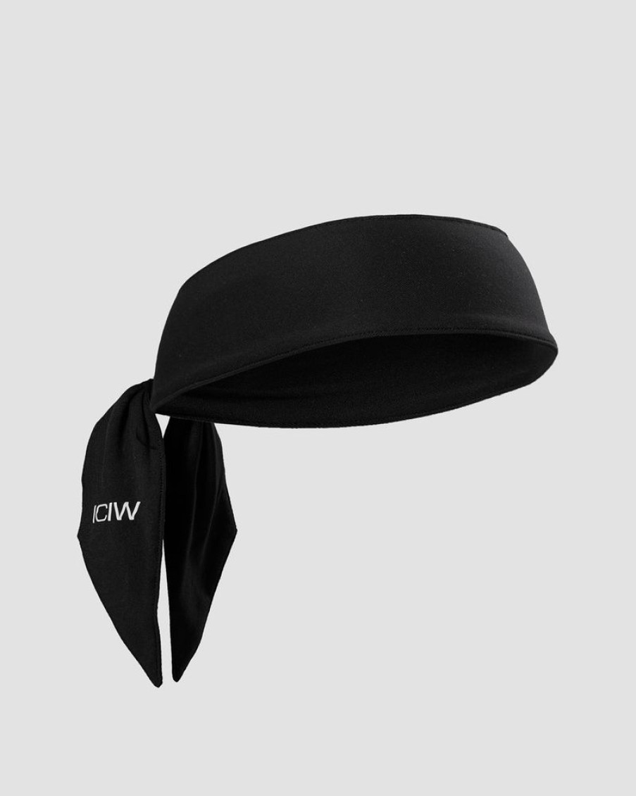 Damer ICIW Headbands | Tie Headband Black