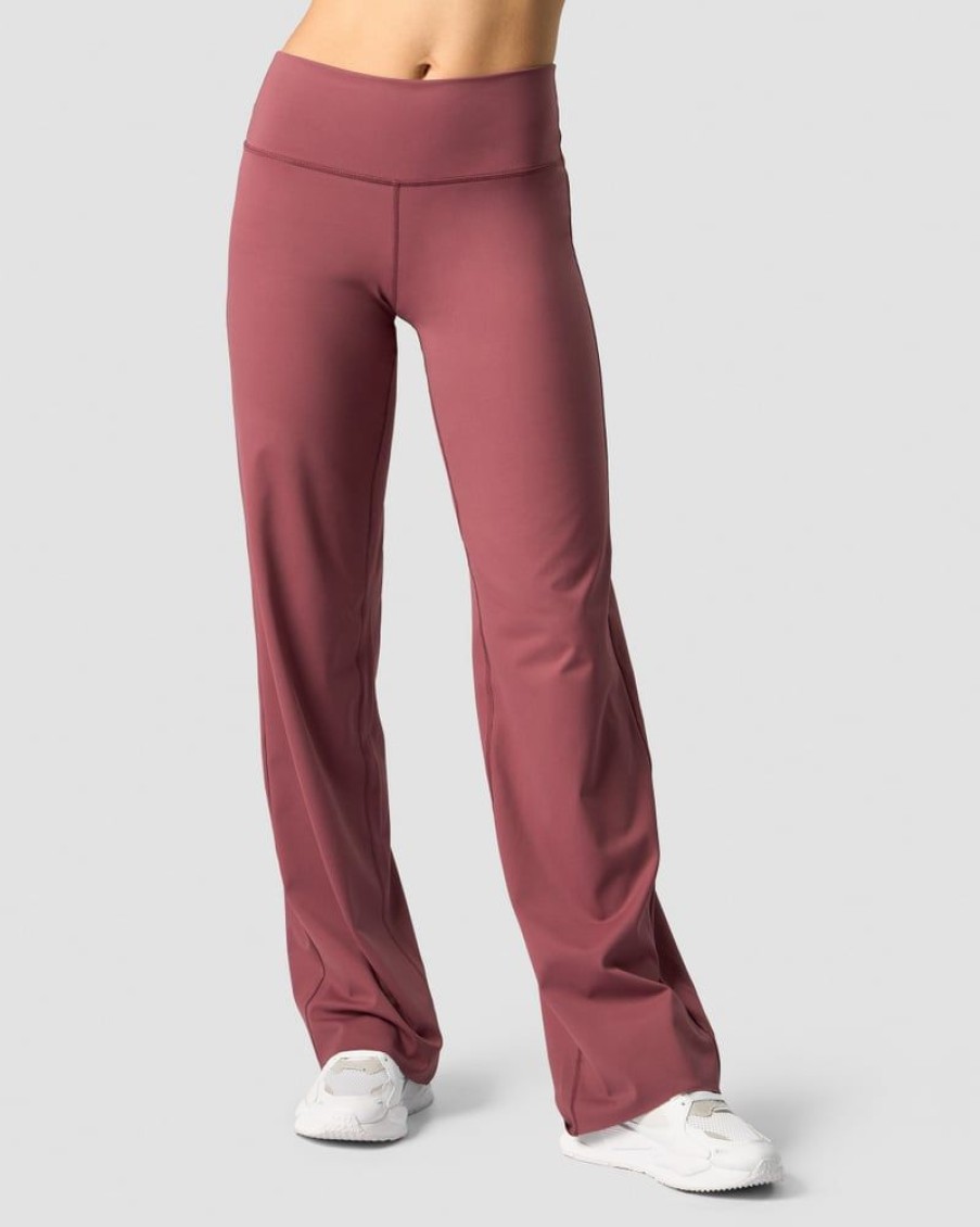 Damer ICIW Joggingbukser | Nimble Straight Leg Pants Wild Berry