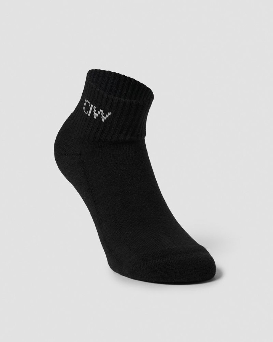 Damer ICIW Sokker | Training Half Socks Black