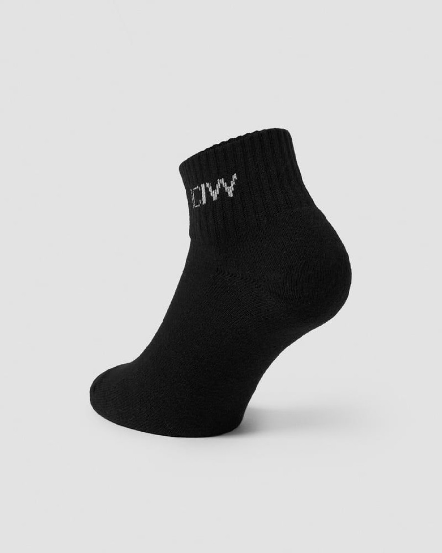 Damer ICIW Sokker | Training Half Socks Black