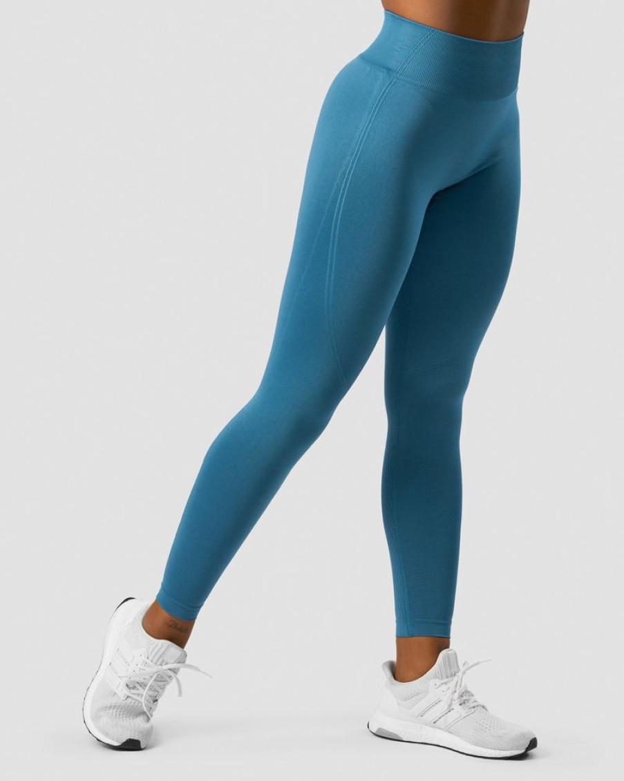 Damer ICIW Tights & Leggings | Deluxe Seamless Tights Teal