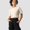 Damer ICIW T-Shirts | Stance Cropped T-Shirt Wmn Beige