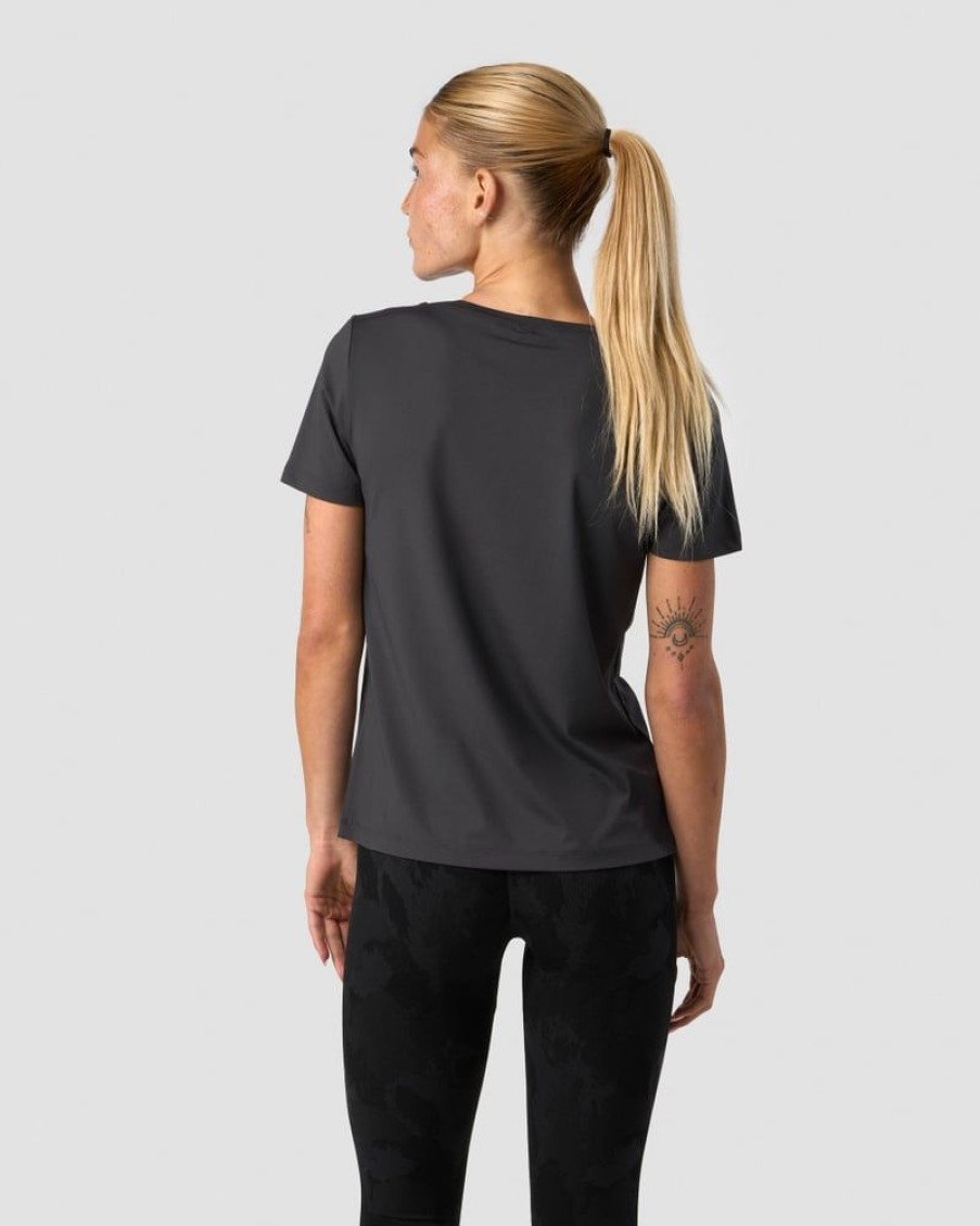 Damer ICIW T-Shirts | Training T-Shirt Wmn Dark Grey