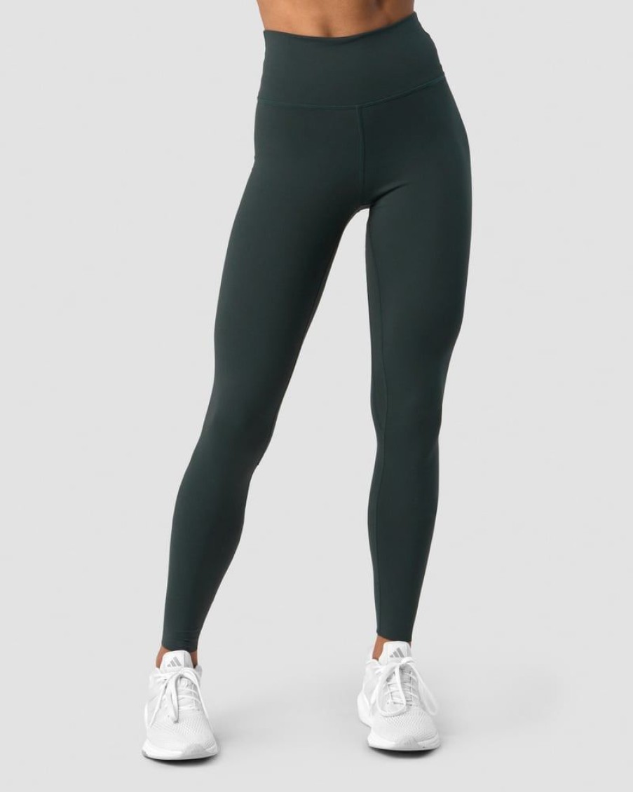 Damer ICIW Tights & Leggings | Nimble Tights Dark Green