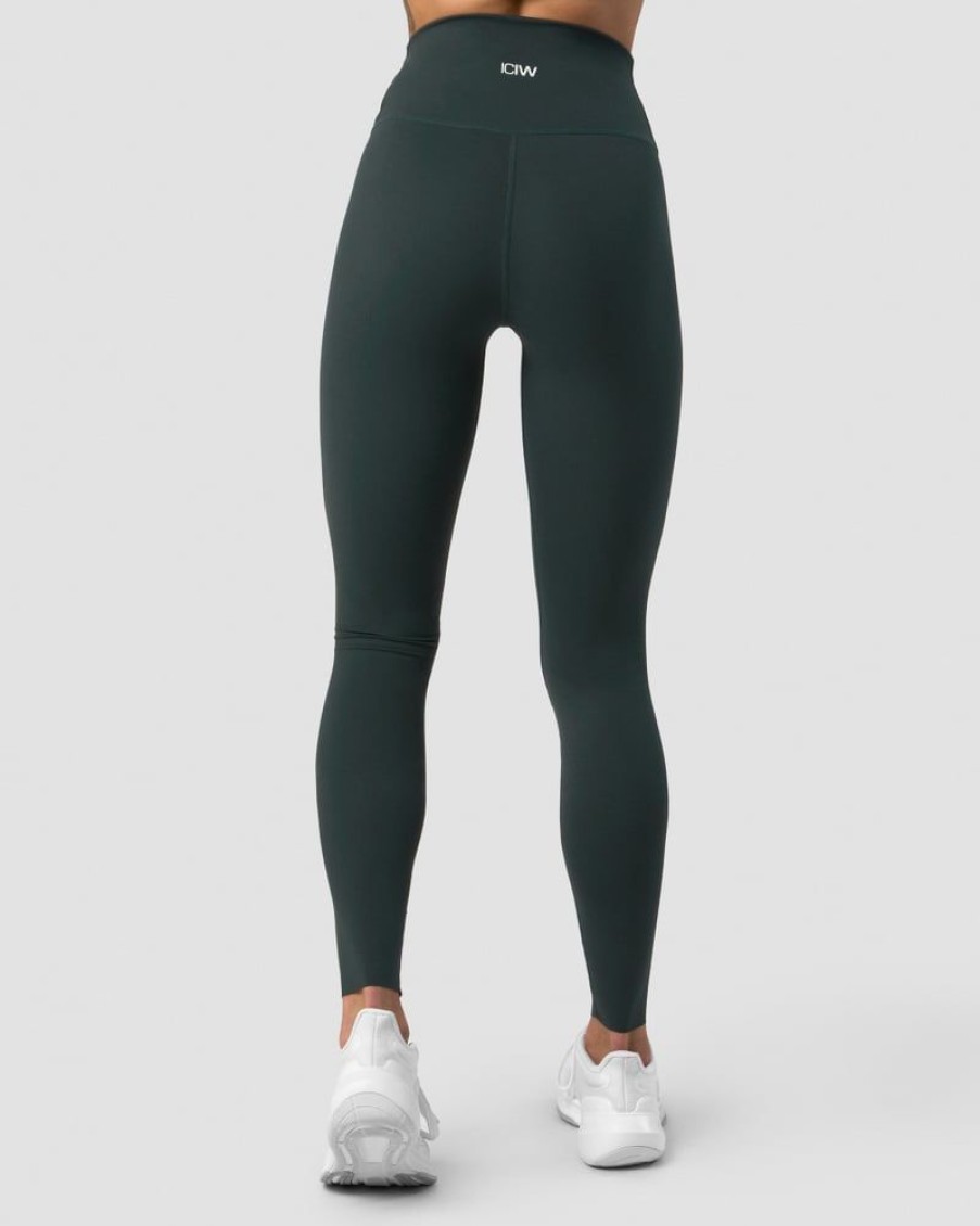 Damer ICIW Tights & Leggings | Nimble Tights Dark Green