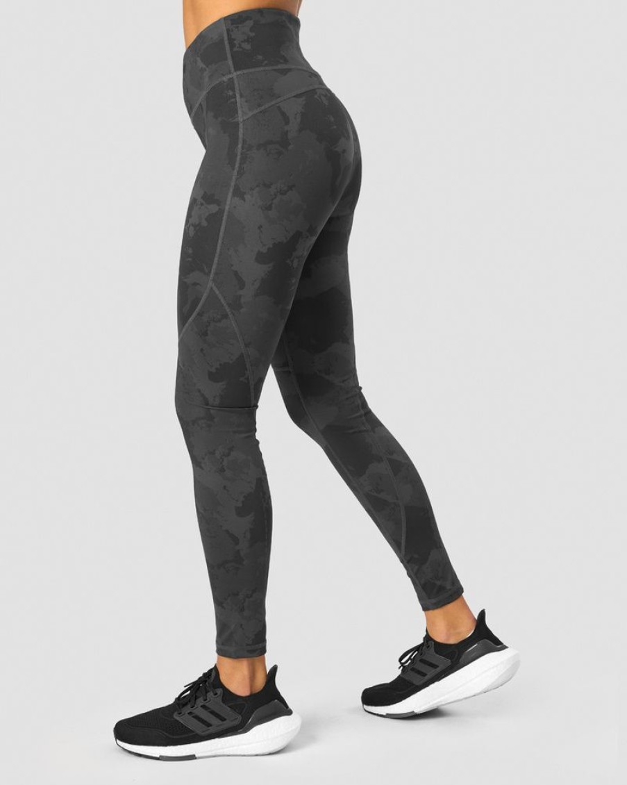 Damer ICIW Tights & Leggings | Ultimate Training Tights Wmn Black Camo