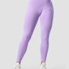 Damer ICIW Tights & Leggings | Ribbed Define Seamless Pocket Tights Lavender