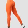 Damer ICIW Tights & Leggings | Scrunch V-Shape Tights Orange