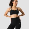 Damer ICIW Sports-Bh'Er | Scrunch Seamless Sports Bra Black