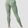 Damer ICIW Tights & Leggings | Define Seamless V-Shape Tights Light Sage Green