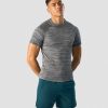 Herrer ICIW T-Shirts | Levitech T-Shirt Raglan Men Light Grey Melange