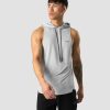 Herrer ICIW T-Shirts | Stride Sleeveless T-Shirt Hoodie Men Grey