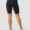 Damer ICIW Shorts | Classic V-Shape Biker Shorts Black Wmn