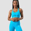 Damer ICIW Sports-Bh'Er | Scrunch Adjustable Sports Bra Blue