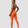 Damer ICIW Traeningscenter | Scrunch Jumpsuit Orange