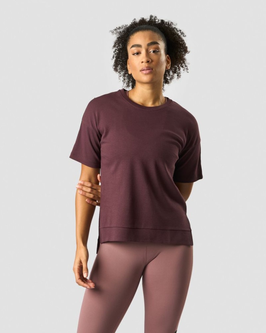 Damer ICIW T-Shirts | Stance T-Shirt Wmn Burgundy