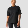 Damer ICIW T-Shirts | Everyday Cotton T-Shirt Black