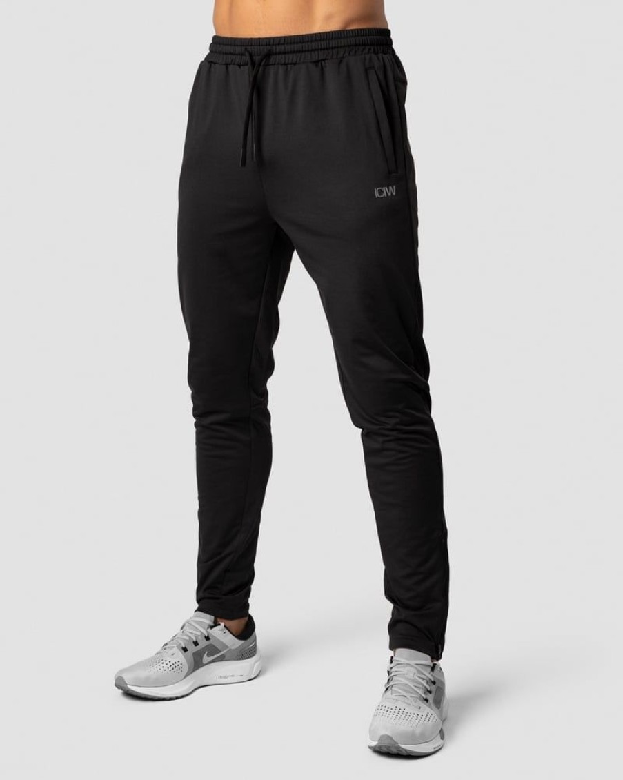 Herrer ICIW Bukser | Ultimate Training Zip Pants Black