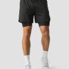 Herrer ICIW Shorts | Stride 2-In-1 Shorts Men Black