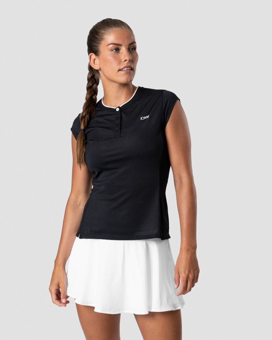 Damer ICIW T-Shirts | Training Pique Polo Black Wmn