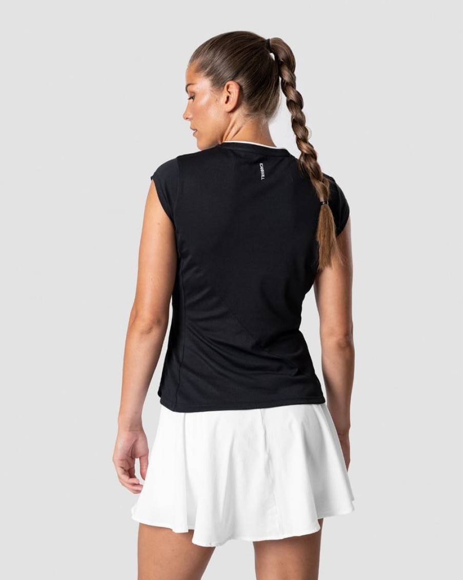 Damer ICIW T-Shirts | Training Pique Polo Black Wmn