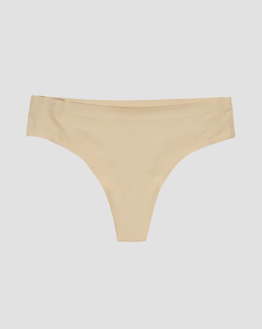 Damer ICIW Undertoj | Invisible Thong Beige