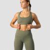 Damer ICIW Sports-Bh'Er | Classic Sports Bra Dk Dusty Green