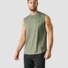 Herrer ICIW T-Shirts | Stride Sleeveless T-Shirt Men Sea Green