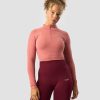 Damer ICIW Seamless Traeningstoj | Define Cropped 1/4 Zip Rose