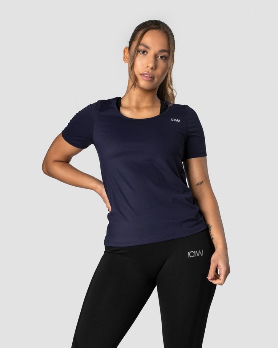 Damer ICIW T-Shirts | Everyday Tech T-Shirt Wmn Navy