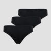 Damer ICIW Undertoj | Invisible Thong 3-Pack Black