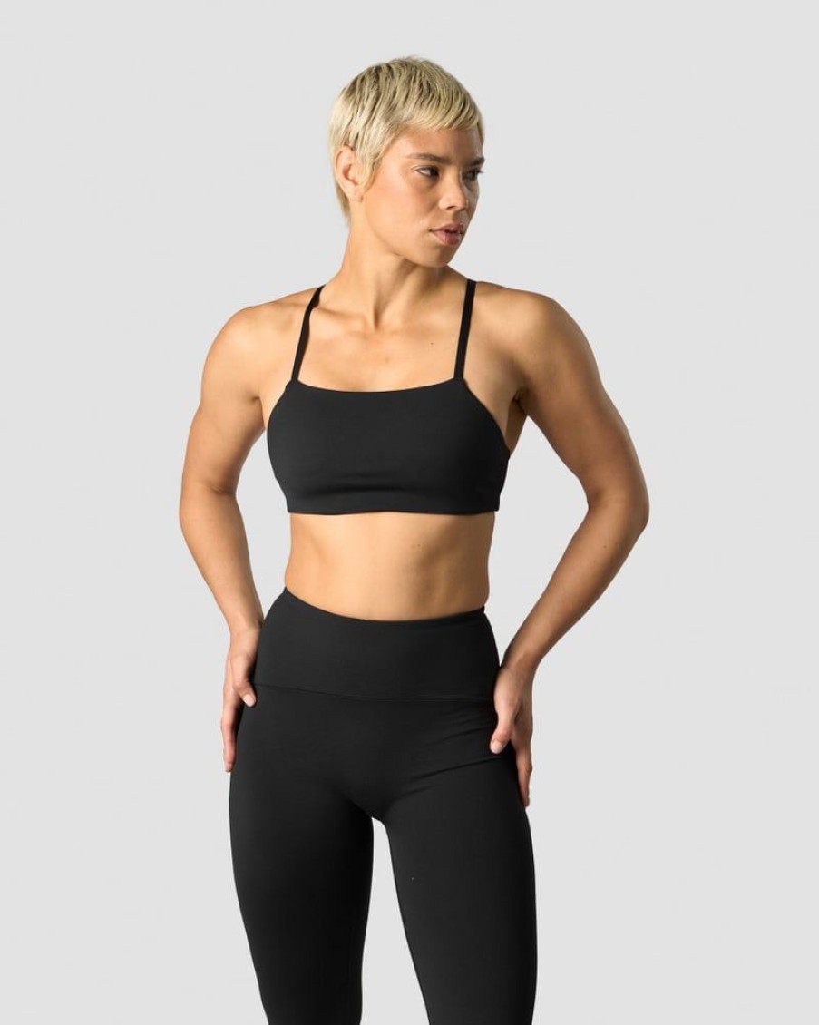 Damer ICIW Sports-Bh'Er | Nimble Adjustable Sports Bra Black