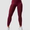 Damer ICIW Tights & Leggings | Define Seamless Tights Burgundy