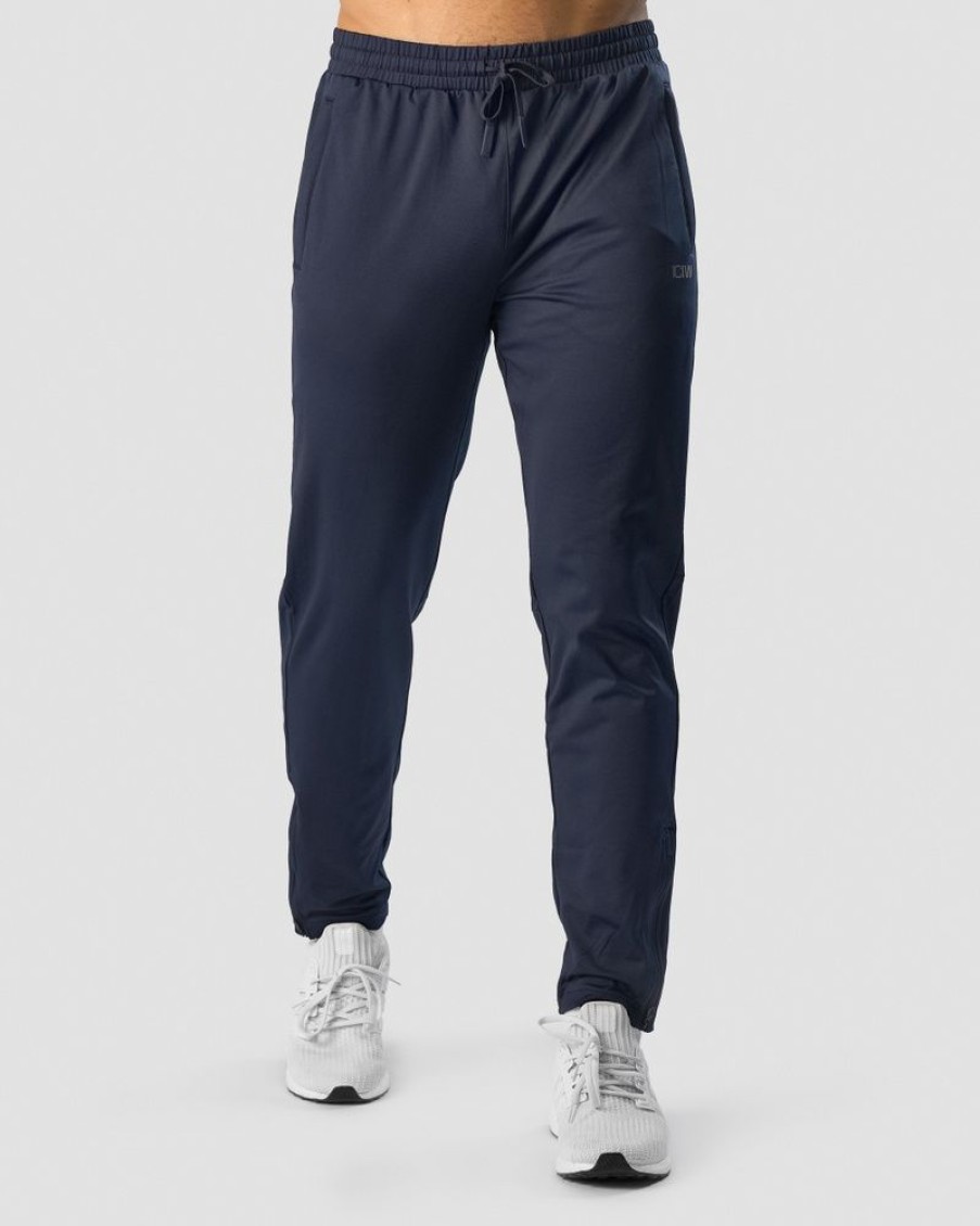 Herrer ICIW Bukser | Ultimate Training Zip Pants Navy