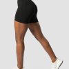 Damer ICIW Seamless Traeningstoj | Rush Seamless Shorts Black